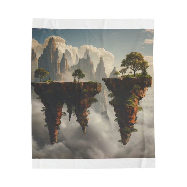 Dreamscape Plush Blanket: Escape Reality