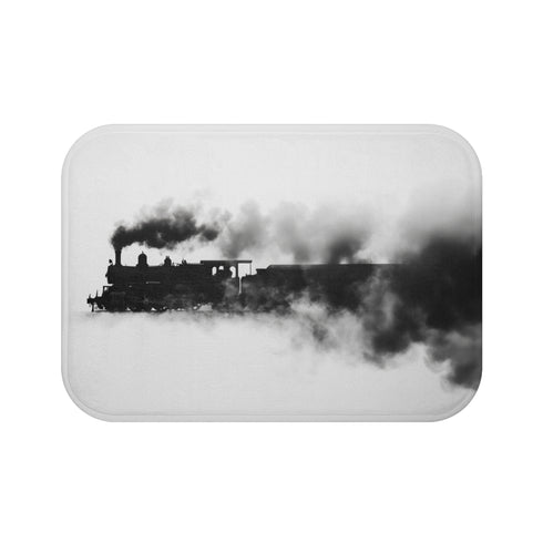 Dreamy Smoke Train Bath Mat