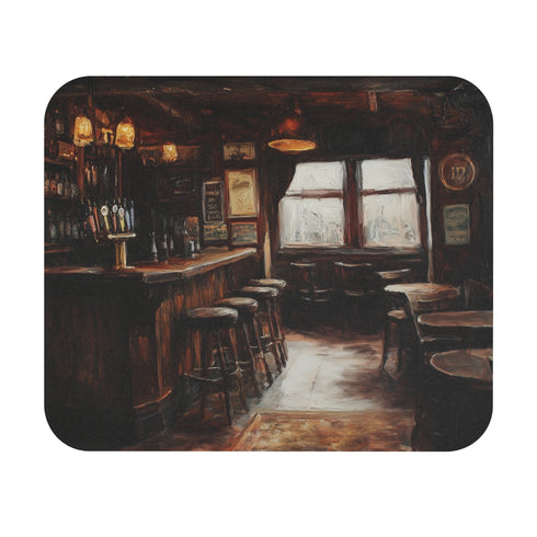 Dreary English Pub Mouse Pad