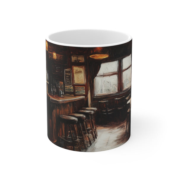 Dreary English Pub Paintings Mug