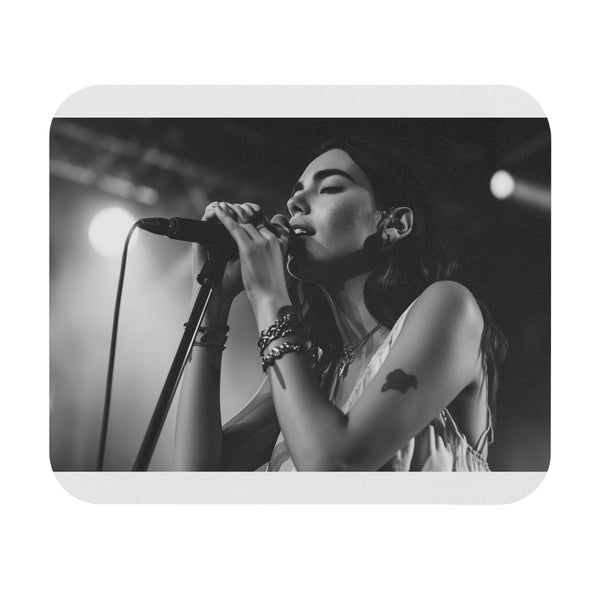 Dua Lipa Inspired Mouse Pad