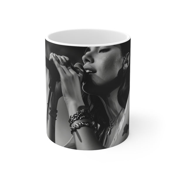 "Dua Lipa-inspired Stylish Coffee Mug"