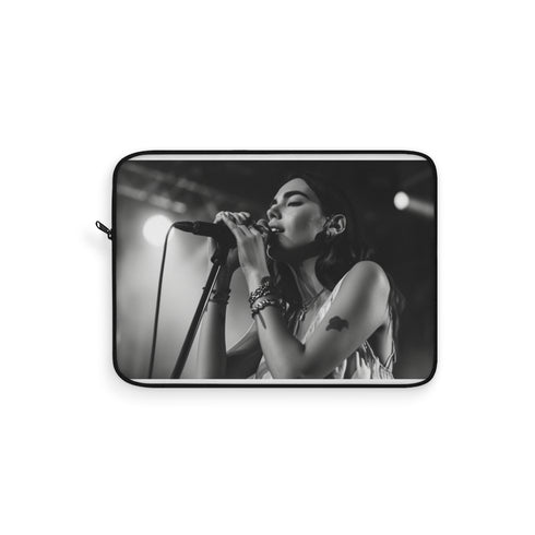 "Dua Lipa Laptop Sleeve - Stylish Protection"
