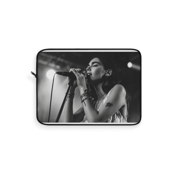 "Dua Lipa Laptop Sleeve - Stylish Protection"
