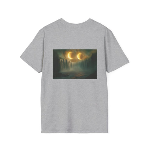 Dual Moon Eclipse Waterfall Shirt