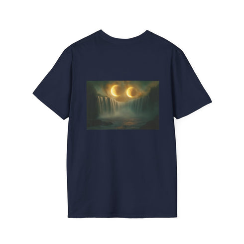 Dual Moon Eclipse Waterfall Shirt