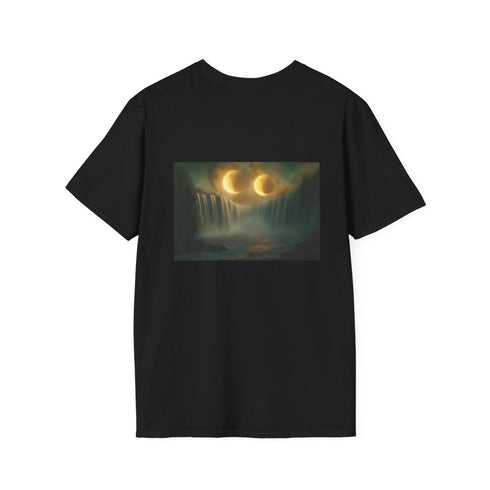 Dual Moon Eclipse Waterfall Shirt