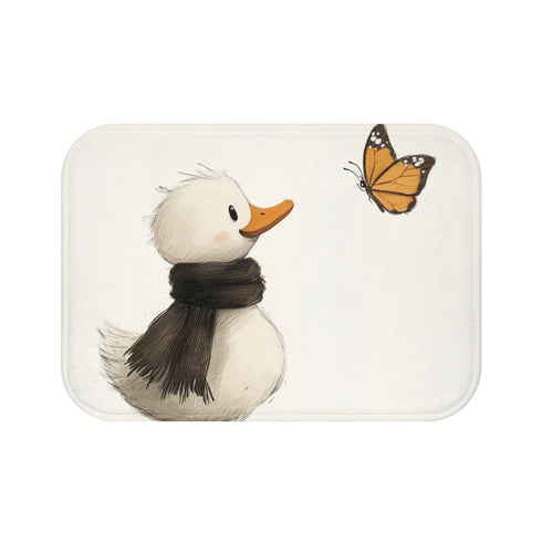 "Duckling Charm Bath Mat"