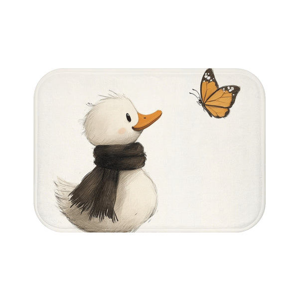 "Duckling Charm Bath Mat"