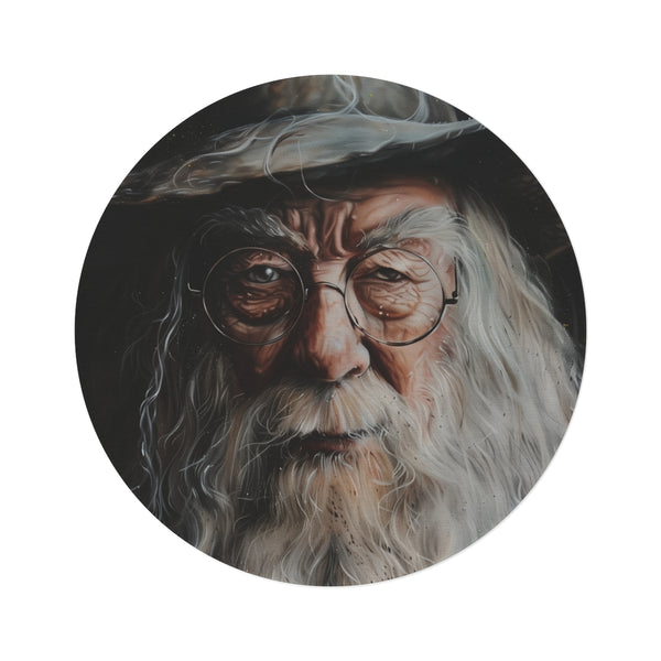 "Dumbledore Wizardry Round Rug"