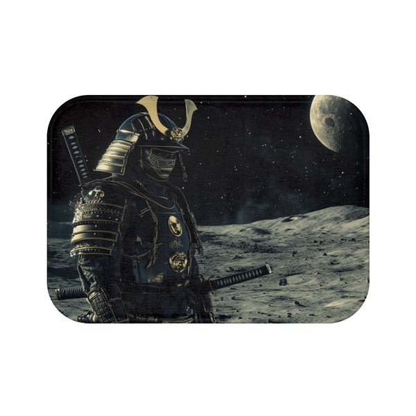 "Durable Robot Samurai Bath Mat"