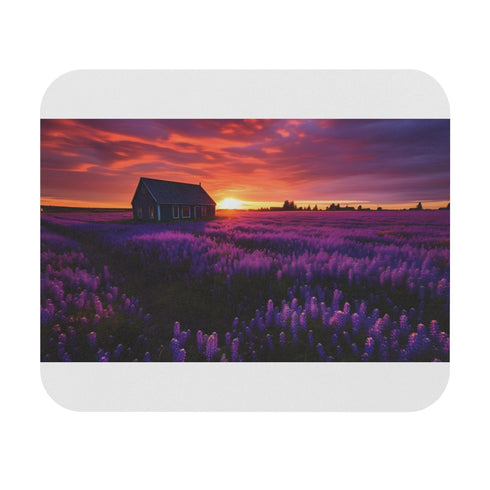 Dutch Blooms Mouse Pad Vibrant Floral Fields