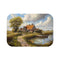 "Dutch Countryside Painting Bath Mat"