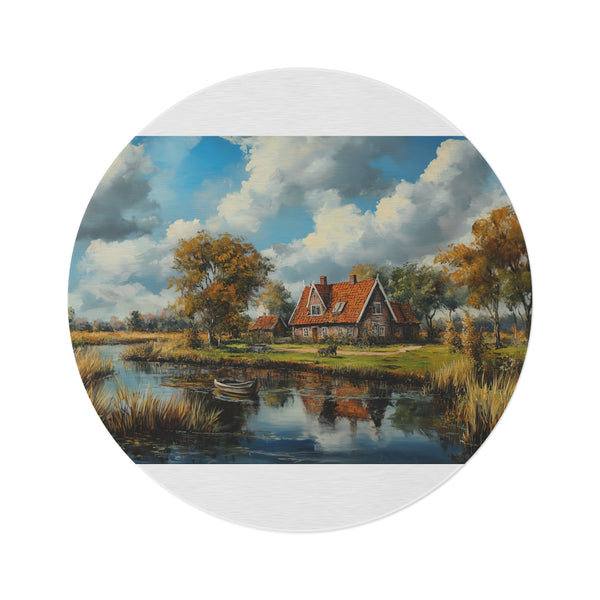 Dutch Countryside Round Rug