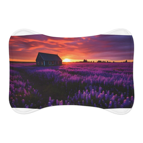 "Dutch Fields Pet Mat: Floral Paradise"