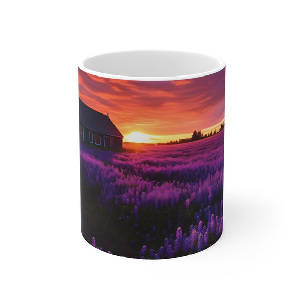 "Dutch Floral Fields Coffee Mug"