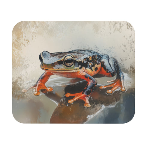 Dwarf Frog Cute Painting Mousepad