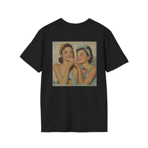 Dynamic Duo Vintage Illustration Tee