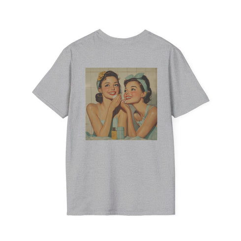 Dynamic Duo Vintage Illustration Tee