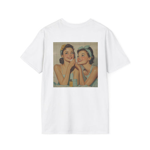 Dynamic Duo Vintage Illustration Tee
