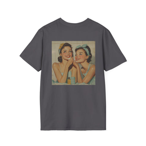Dynamic Duo Vintage Illustration Tee