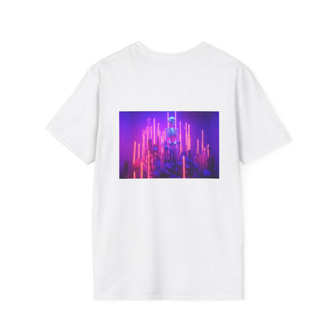 Dystopian Tower Bones Neon Shirt