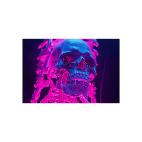 Dystopian Tower of Bones Poster