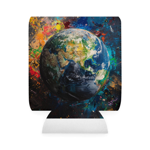 Earth Vibes Can Cooler Sleeve