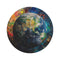 "Earthly Orbit Round Rug"