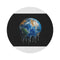 "Earth's Tears Round Rug: Planet Pollution"