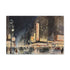 Vintage New York City skyline canvas art depicting Jazz Age energy.