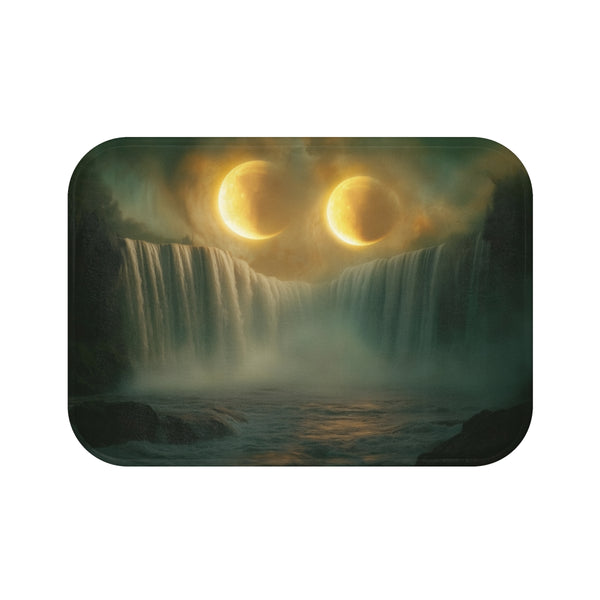 Eclipse Moon Waterfall Bath Mat