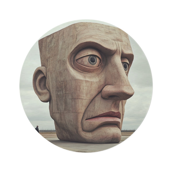 "Edelmann's Giant Sculpture Round Rug"