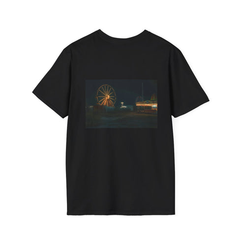 Eerie Abandoned Carnival Night T-shirt
