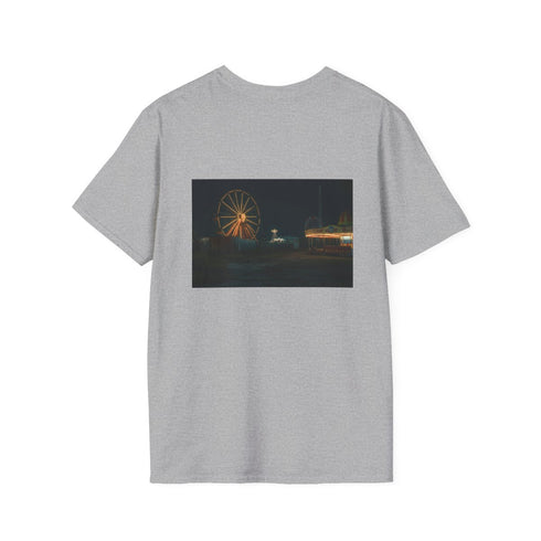 Eerie Abandoned Carnival Night T-shirt