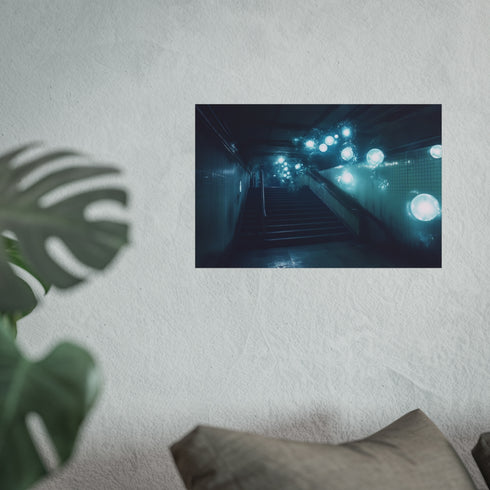 Eerie Floating Lights Haunt Subway