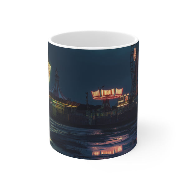 Eerie Night Carnival Coffee Mug