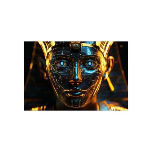 Egyptian Pharaoh with Cyber Enhancements