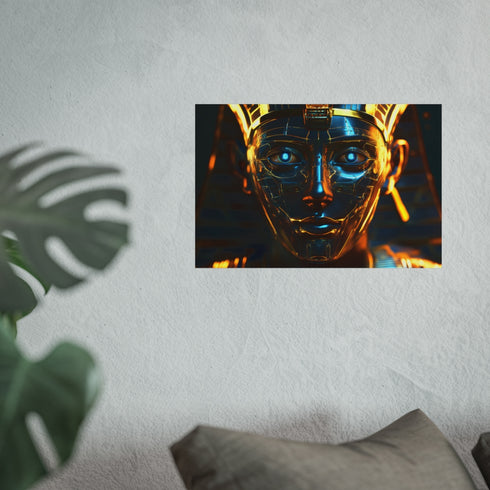 Egyptian Pharaoh with Cyber Enhancements