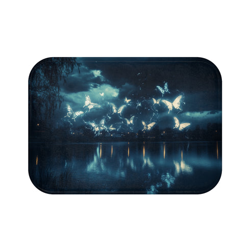 Electric Butterfly Bath Mat Lake
