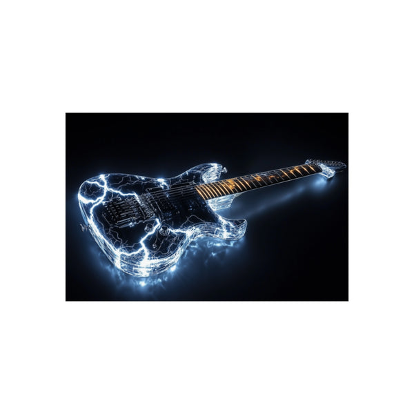 "Electric Guitar Formed from Lightning"