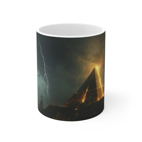 Electric Pyramid Storm Coffee Mug