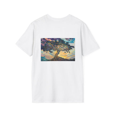 Electric Tree Sky Rooted T-Shirt