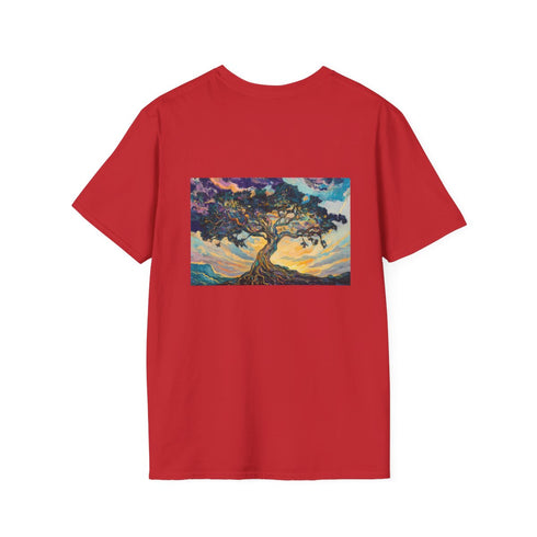 Electric Tree Sky Rooted T-Shirt