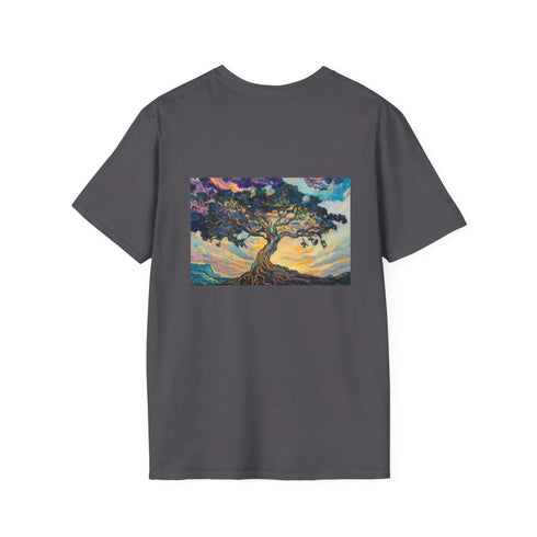 Electric Tree Sky Rooted T-Shirt
