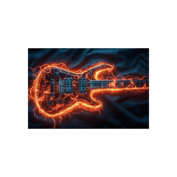 Electrifying Lightning Made Electric Guitar