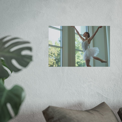 Elegant Ballet Dancer Spinning Gracefully