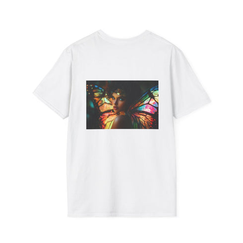 Elegant Glass Butterfly Wings T-Shirt
