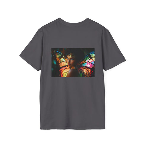 Elegant Glass Butterfly Wings T-Shirt