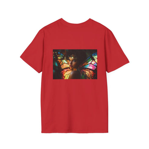 Elegant Glass Butterfly Wings T-Shirt